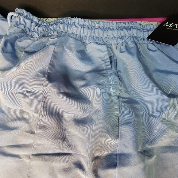 Boohooman Cargo Trousers  Men's 4XL Blue Jeggings Tridescent Pants - Picture 4 of 8